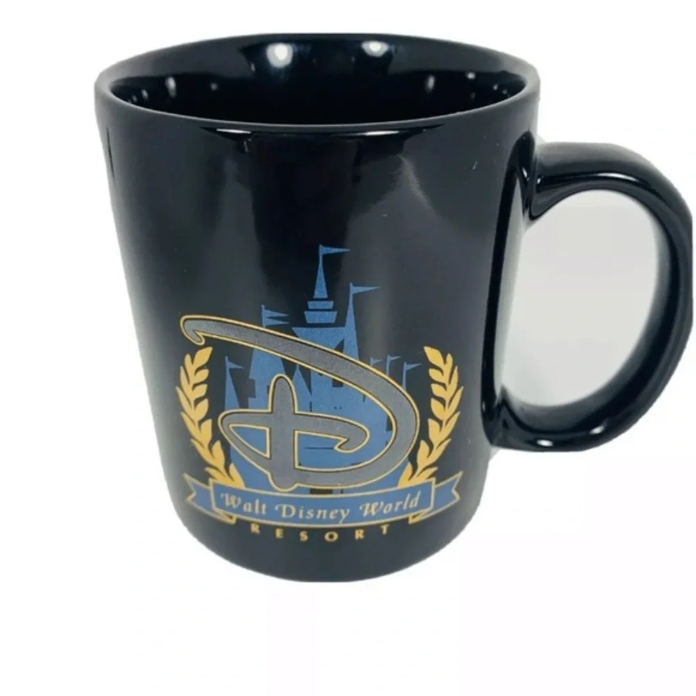 Walt Disney World Resort 22k Plated Coffee Mug